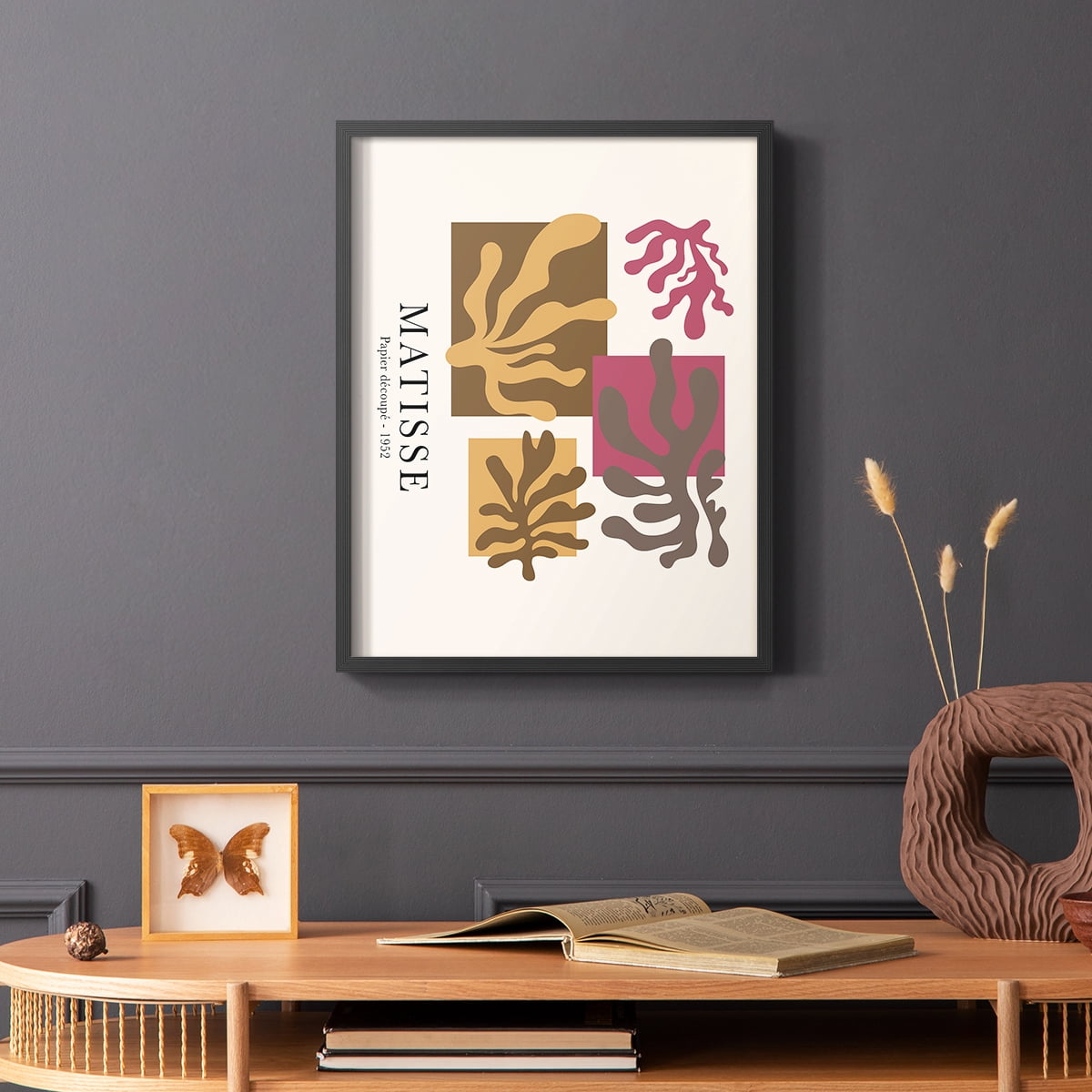 Matisse CCXLVI in Solid Wood 22 x 28 Framed Print