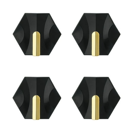

Feiboyy 4PCS L Shape Adhesive Home Hook Self Adhesive Hook Reusable Seamless Hook Bar Hook Cable Management For Table Top Shower Kitchen Hook