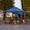 thumbnail image 4 of Costway 10'x17.6'Outdoor Instant Pop-up Canopy Tent Dual Half Awnings Adjust Patio Blue, 4 of 11