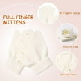 thumbnail image 4 of Monebena Kids Winter Beanie Hat Scarf Gloves Set Knit Warm Toddler Winter Cap Gloves Neck Warmer for Boys Girls 1-8 Year M01, 4 of 14