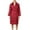 a-Wine4410, variant on VNKIDY Men's Loungewear Lightweight Silk Striped Robe With Belt Design Long Sleeve Loose Fit Bathrobe With Front Pockets For Home Relaxing Relaxed Fit Homewear