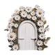 thumbnail image 2 of Fiudx Decoraciones navideñas para interiores Jardín de resina en miniatura, decoración floral para exteriores para patio, jardín para mamá, kit de jardín, puerta y ventana para árboles, decoración de, 2 of 7