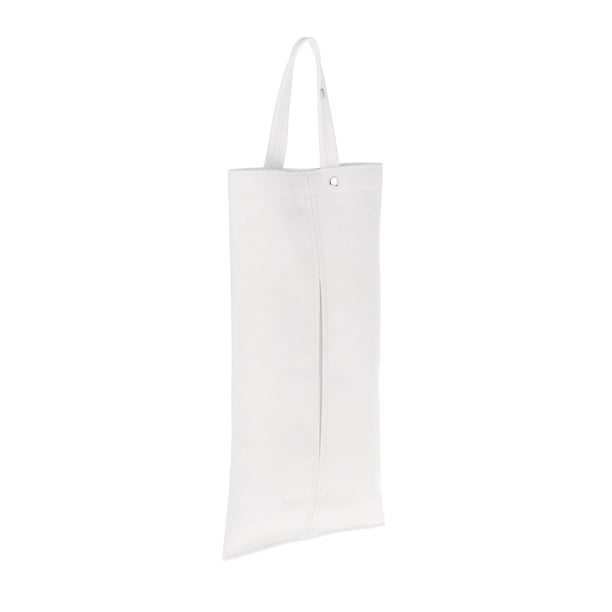 Caja colgante para pañuelos de viaje con soporte para regalos blanco