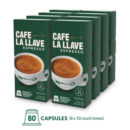 Café La Llave Espresso, Compatible with Nespresso®.* OriginalLine Machine,