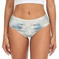 thumbnail image 3 of Women's Underwear Cute Blue Birds Hipster Panties Underwear for women, Large, 3 of 9