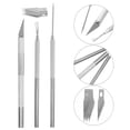 thumbnail image 3 of Outils de Modélisation en Argile avec Acier Inoxydable et Alliage d'Aluminium pour Sculpture de Poterie et Usage Quotidien 1 Ensemble, 3 of 8