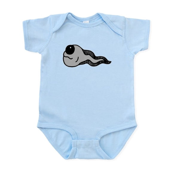 CafePress - Tadpole Body Suit - Baby Light Bodysuit, Size Newborn - 24 Months