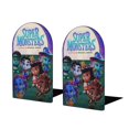thumbnail image 1 of Súper Monstruos Sujetalibros decorativos temáticos, tope para estantería con base antideslizante, uso dual para hogar y oficina - 2 piezas, 1 of 6
