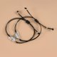 thumbnail image 4 of Lot de 2 bracelets assortis Pinky Promise Coeur d'amour réglable pour les couples Meilleurs amis Couple Amitié Relation Petit ami Petite amie Bijoux de famille JAMW Sencillez, 4 of 5