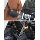 thumbnail image 4 of Bolsa de manillar KEMIMOTO para motocicleta, estilo fibra de carbono, 1,5 L, 4 of 7
