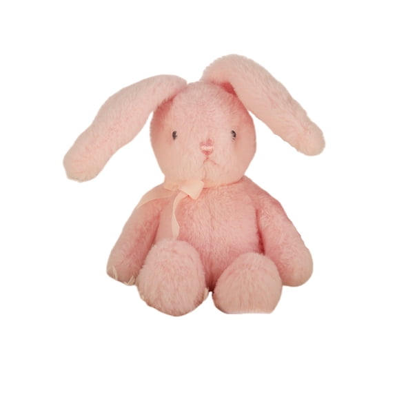 Bow Tie Bunny Plush Toy Soft Stuffed Decorative Plush Doll