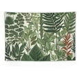 thumbnail image 5 of COMIO  Herbs Plant Tapestry Wall Hanging Nature Wildfloral Spring Green White Tapestry For Bedroom Aesthetic Dorm Living Room Home Decor (Green and White), 5 of 7