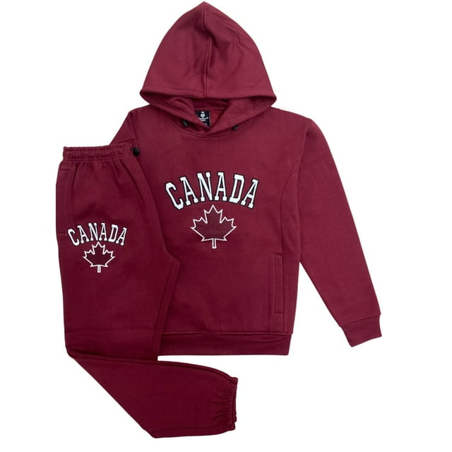 Chandail Classique pour Hommes Imprimé Canada Survêtement