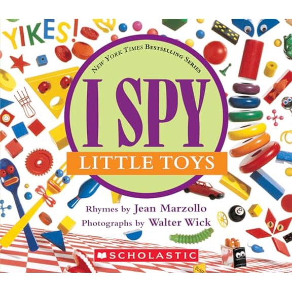 Pre-Owned I Spy Little Toys: A Book of Picture Riddles Paperback