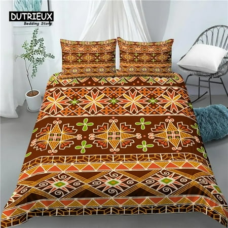 Home Living Luxury 3D Bohemia Print 2/3Pcs Comfortable Duvet Cover PillowCase Bedding Sets EU/US/AU Size