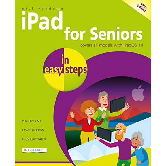 Pre-Owned iPad for Seniors in easy steps, 10th edition - covers all iPads with iPadOS 14 Paperback
