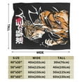 thumbnail image 3 of Attack On Titan Blanket, Super Soft Anime Throw Blanket For Couch Sofa Bed, Cozy Lightweight Warm Flannel Blanket, 60"X50", 3 of 9