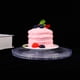 thumbnail image 2 of Inches Rotating Cake Turntable Creative Revolving Cake Making Stand Platform Cake Decorating Workbench for Cake Shop Home, 2 of 5