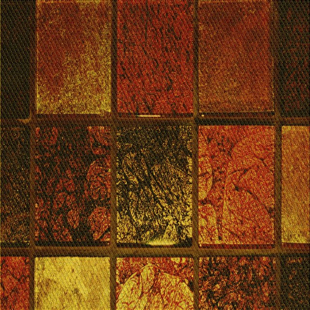 Ahgly Company Tapis d'Intérieur Lavable en Machine Carré Transitionnel Rouge Bordeaux, 7 Pieds Carré