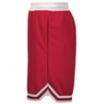 thumbnail image 3 of Holloway Sportswear XL Boys RETRO TRAINER SHORTS Scarlet/White 229626, 3 of 5