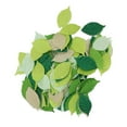 thumbnail image 4 of Hojas artificiales, 200 piezas de hojas verdes artificiales, hojas verdes de simulación, hojas falsas, ultra sensibles, 4 of 14