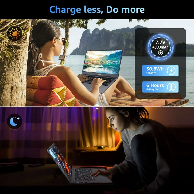 Coolby Laptop Computer , 14.1 inch HD Display, 8GB RAM/128GB SSD