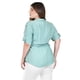 thumbnail image 3 of Blusa camisera ajustable Roman Fashion /Tallas Extras, 2436 (Menta) verde claro 36, 3 of 5