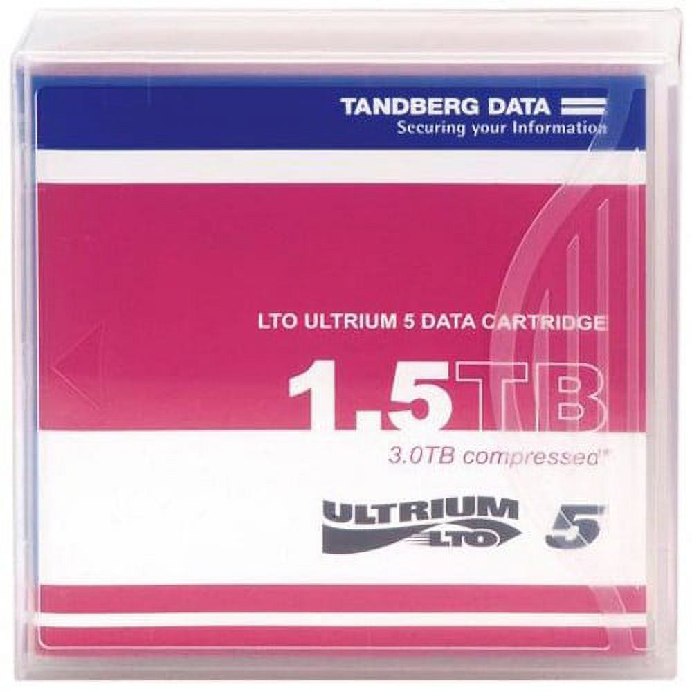 Overland-Tandberg - LTO Ultrium 5 - 1.5 TB / 3 TB - for P/N: 3519-LTO-BUN1, 3520-LTO-BUN2, 3524-LTO, 3525-LTO, 3526-LTO, 3527-LTO, 3530-LTO - image 2 of 2