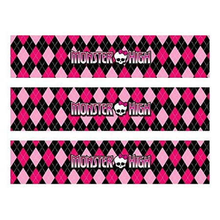 Monster High Edible Frosting Image Cake Strips Topper Decorations