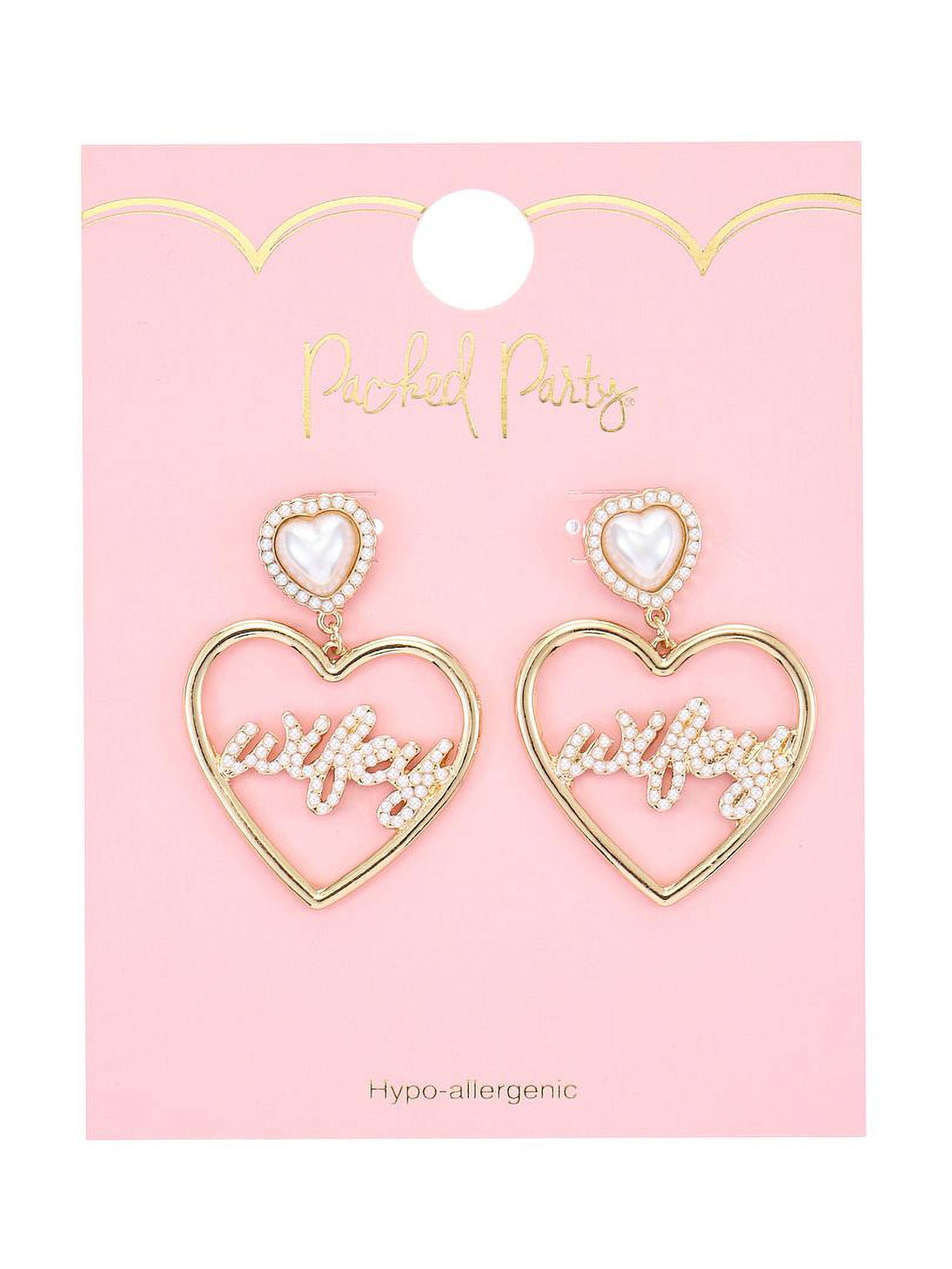 Packed Party Wifey Bridal Earring