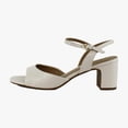 thumbnail image 2 of Aerosoles Gerda Women's Heels Eggnog Shiny Leather Size 8.5 M, 2 of 8