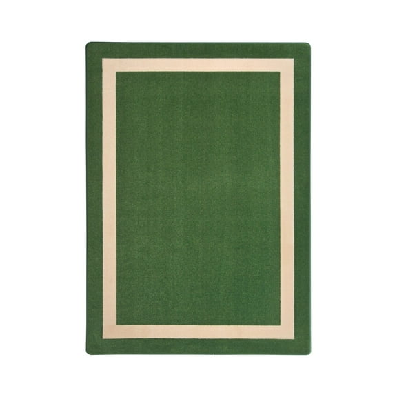 Portrait 3'10" x 5'4" Area Rug In Color Greenfield-Color:Green,Material:Nylon