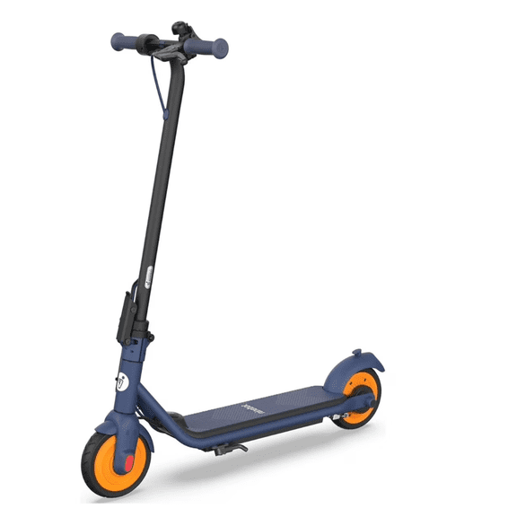 Restored Segway Ninebot C15 Electric Kick Scooter, Up to 6 MPH Safe Mode, 3 Riding Modes, Long Range Battery, Foldable Design, Kids Ages 10+, 165 lbs Capacity, Blue/Black (Refurbished)