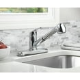 Mainstays Single Handle Kitchen Sink Faucet with PullOut Sprayer and