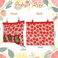 thumbnail image 4 of 3-Hole Guinea Pig Hay Feeder, 13x10.8Inches, Rabbit Hay Feeder Bag, Stainless Steel, 600D Oxford, Watermelon and Strawberry, 4 of 6