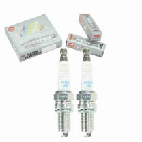 2 pc NGK 7415 Laser Platinum Spark Plugs for 12 12 0 022 902 YR6LDE Ignition Wire Secondary Fits select: 2001-2006 BMW M3, 2006 BMW M