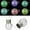 Multicolor, variant on Outdoor Hanging Solar Lights,Solar Powered Crackle Glass Ball Lights, Waterproof Tree Hanging Outdoor Globe Lights,Decorative Cracked Glass Ball Light, Outdoor Garden Camping Hanging LED Round Lights