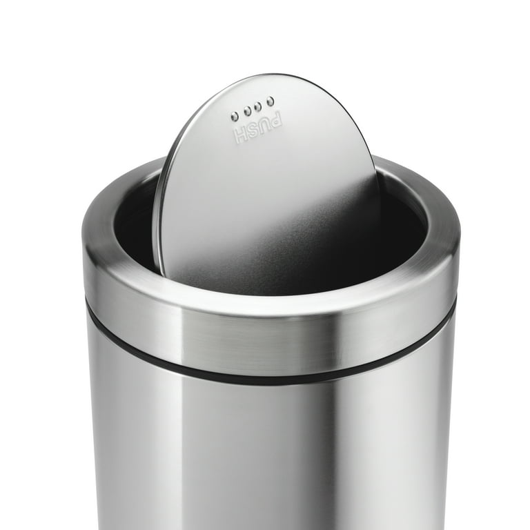 simplehuman 55L/14.5G Kitchen Trash Can with Swing Lid