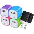thumbnail image 2 of SBSWXX-USB Wall Charger Plug, Fast Charging Block, 5Pack 1A 1-Port Power Adapter Charging Cube Bricks Box for iPhone 17 16 15 14 13 12 Mini Pro Max/11/XR, iPad Pro/Air, Cell Phone USB A Plug Cargado, 2 of 3