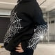 thumbnail image 3 of Spiderman Herren bekleidung y2k Jacken Grunge Langarm Sudaderas con capucha negro Punk Reiß verschluss Sudadera con capucha klassische Sudadera Streetwear übergroß, 3 of 5