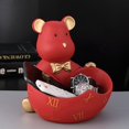 thumbnail image 3 of MesaSe Modern Multifunction Desktop Storage Violent Bear Model Porch Key Resin Perfect Gift Home Decoration Table Decor, 3 of 15