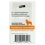Elanco Tapeworm Dewormer (Praziquantel Tablets) for Dog & Puppies, 5-Count