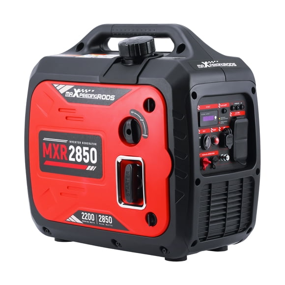 Maxpeedingrods 2850W Inverter Generator Portable Quiet Lightweight Gasoline Power Equipment for Home Use Outdoor Camping RV