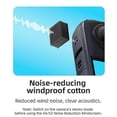 thumbnail image 1 of For Insta 360 X4 X3 Mic Wind Muff Camera Audio Noise Reduction Accessories, 1 of 5