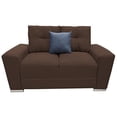 thumbnail image 1 of Love seat El Bazar Store Suecia Lino Chocolate 2 plazas, Modular, Moderno, Sala, Sofa, 1 of 4