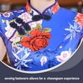 thumbnail image 3 of Worgeous 10 Pairs Button Loops Cheongsam Button Dark Blue Polypropylene Fiber Sewing Fastener For Garments, 3 of 8