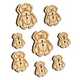 thumbnail image 1 of Scarab Beetle Wood Buttons for Crochet Knitting Sewing DIY Craft - Various Sizes (8pcs), 1 of 7