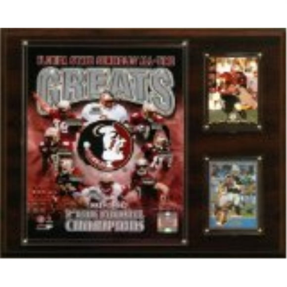 C&I Collectables NCAA Football 12" x15" Florida State Seminoles All-Time Greats Photo Plaque
