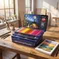 thumbnail image 2 of 180 Colored Pencils, 180 Oil Based Professional Color Pencils for Artists Adults Coloring Sketching and Drawing,Organized in Presentation Tin Case, 2 of 6