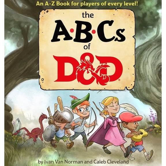 Dungeons & Dragons: ABCs of D&D (Dungeons & Dragons Children's Book) (Hardcover)